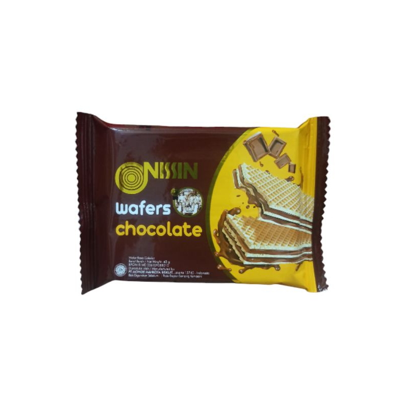 

Nissin Wafers Rasa Chocolate 42gr 1pcs ECER 2000