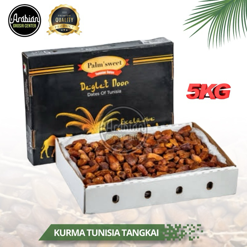 

Kurma Palm Sweet Tunisia Tangkai 5kg Lezat | Tunisian Dates Bukan Palmfrut