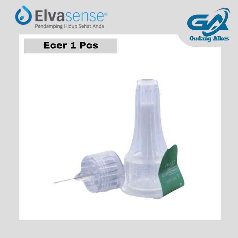 1Pcs Jarum Insulin Elvasense 4mm  Pen Needle Elvasense