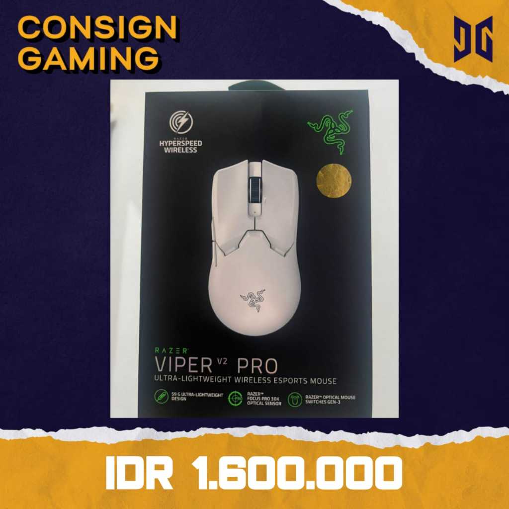 RAZER VIPER V2 PRO ULTRA-LIGHTWEIGHT WIRELESS ( CODE : RV793.2 )