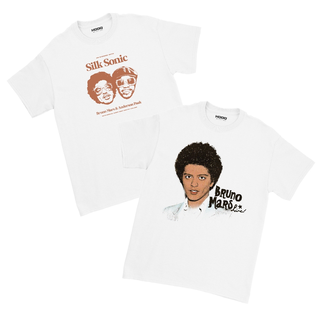 Bruno Mars T-shirt Reguler Fit Asian Tour Bruno Mars Merch