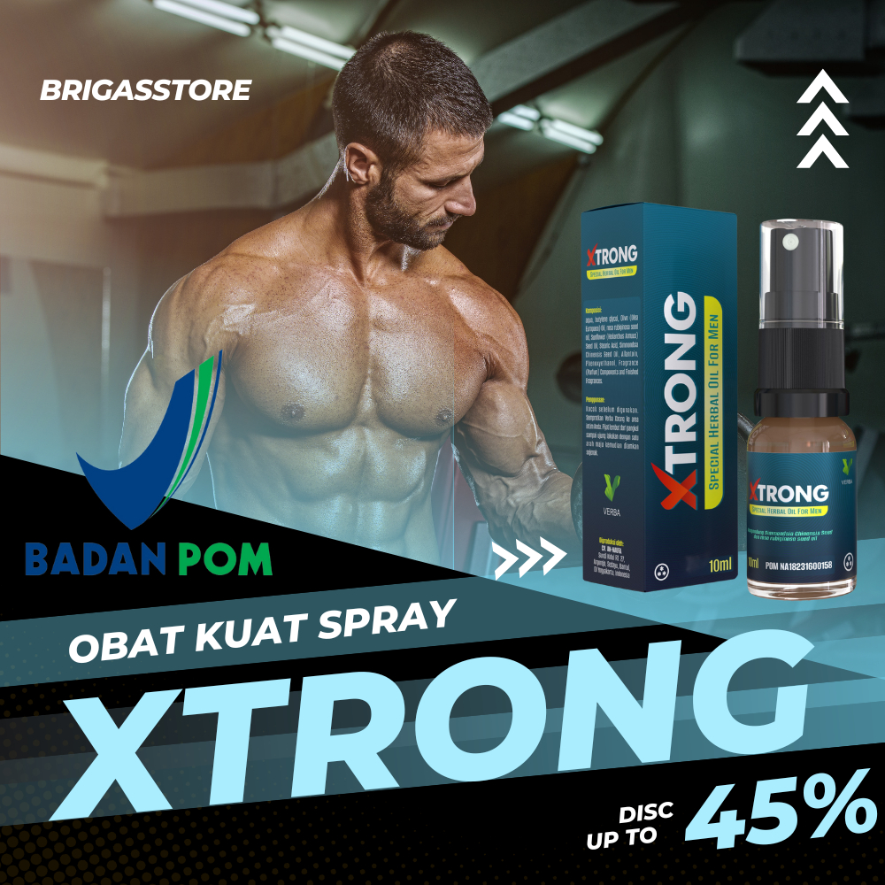 Obat KuatTahan Lama Pria Xtrong Spray Obat Kuat Oles Herbal Atasi_Edjakulasi Dini Paling Ampuh BPOM