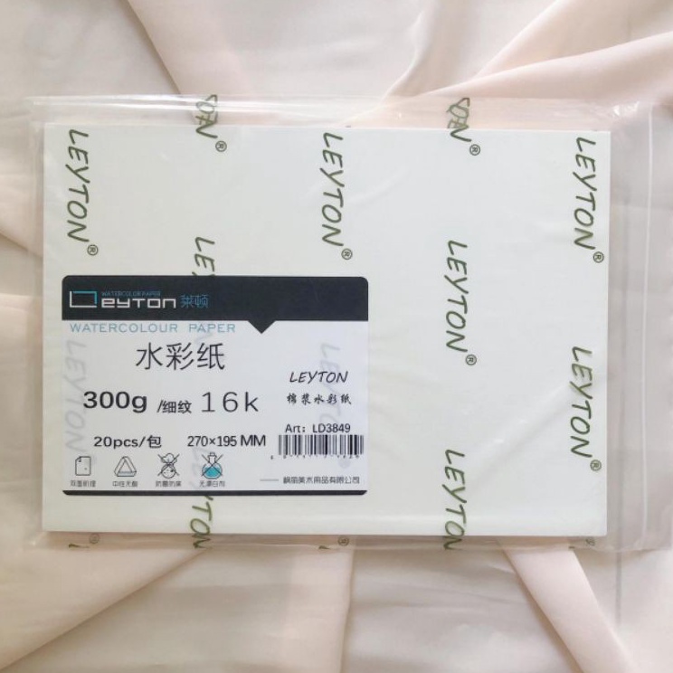 

Ready HFYWS leyton watercolor paper 3gsm 1cotton 27x195cm B42 Harga Murah