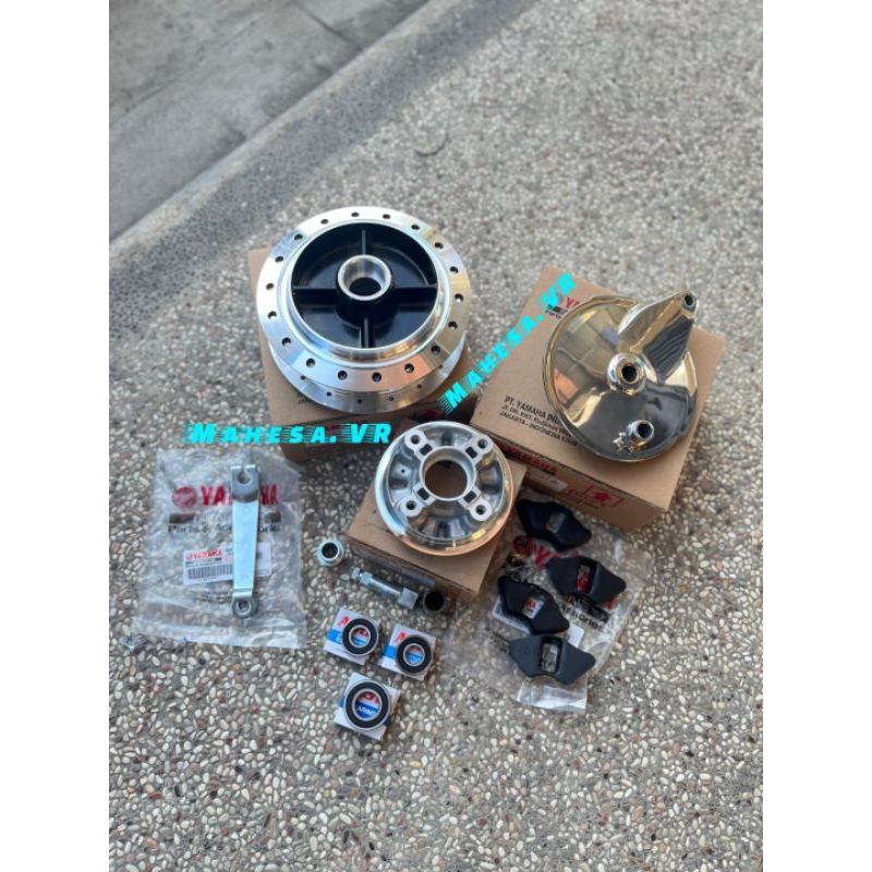 Tromol king bubut CNC set tutup Tromol king set bubut PNP CB GL MP Original Yamaha