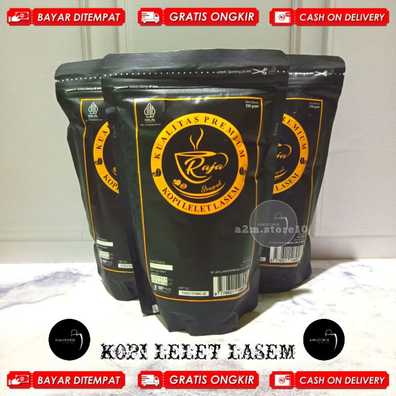 

PROMO KOPI LELET LASEM ASLI MURNI TERLARIS [KOPI LELET MURNI] KOPI KLOTOK | 250 GRAM KOPI HITAM