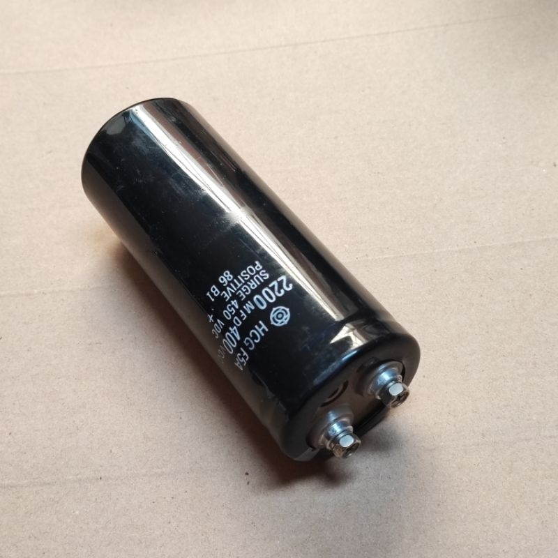 Condensator Elco HITACHI HCGF5A 2200uF 400VDC Surge 450V