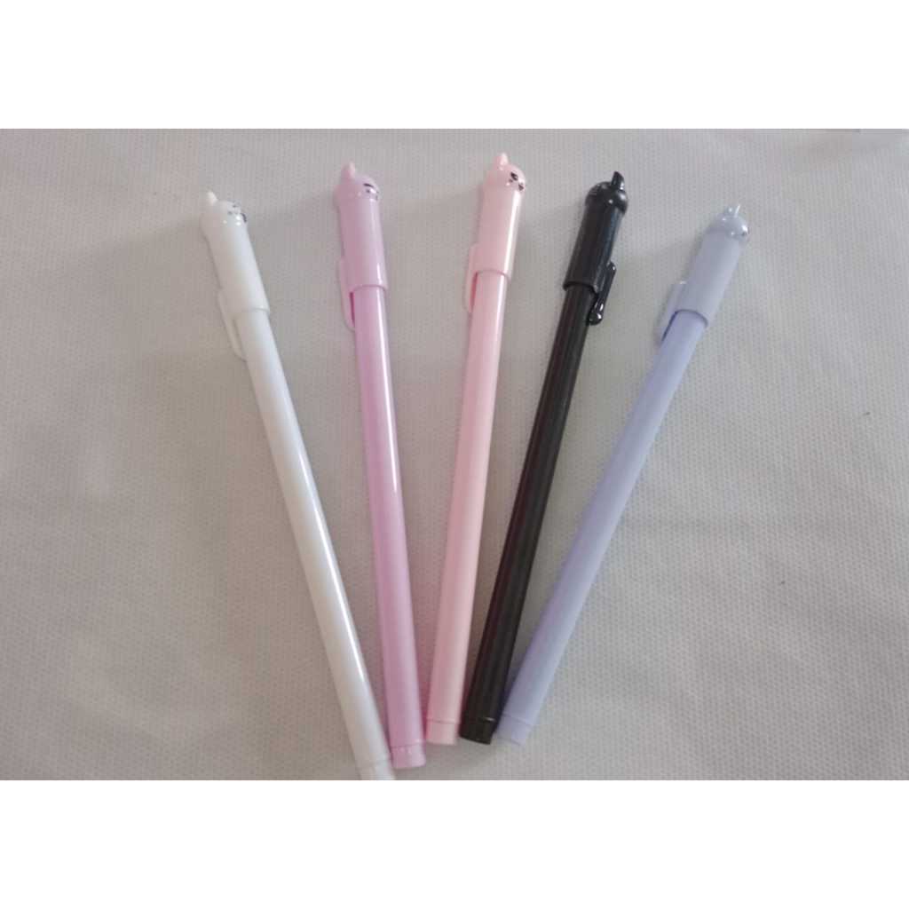 

Pena Karakter Motif Kucing Warna Warni / Pena Karakter Meow / Pulpen Karakter Gel Imut / Bolpen Lucu Murah Import