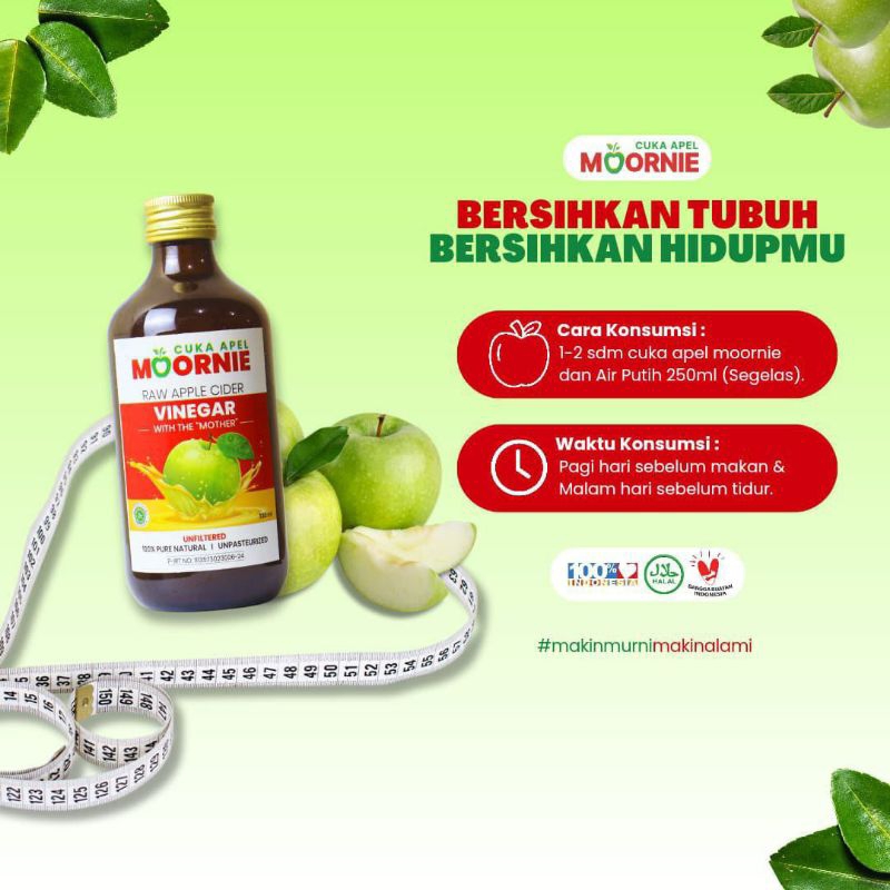 

cuka apel moornie vinegar
