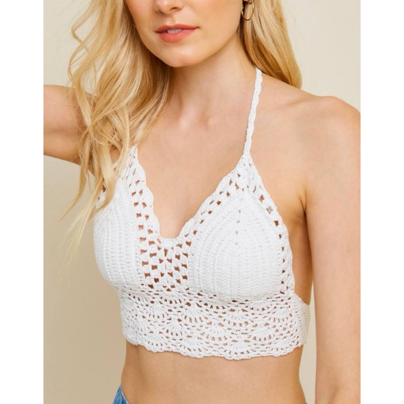 Bikini Rajut Hand Made Motif Kipas