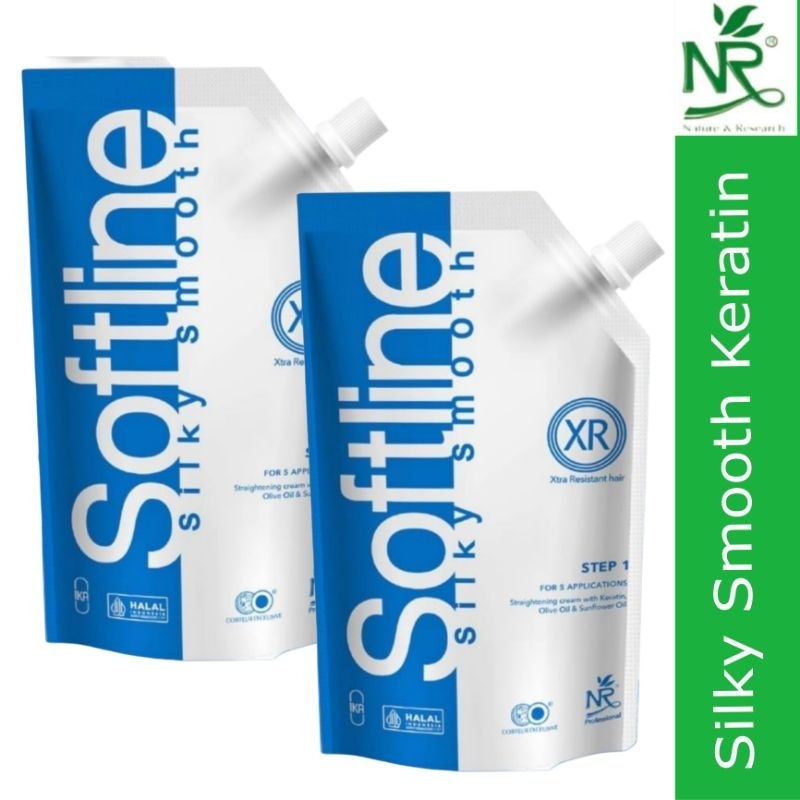 NR Sofline Smoothing Silky Smooth Keratin 500ml / Pelurusan Rambut Sehat
