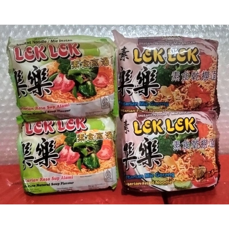 

Lek Lek Mie Vegetarian / Mie Goreng / Mie Kuah / Instan Noodle / Makanan Vegetarian / Vegan Food / Vegetarian Fried Noodle