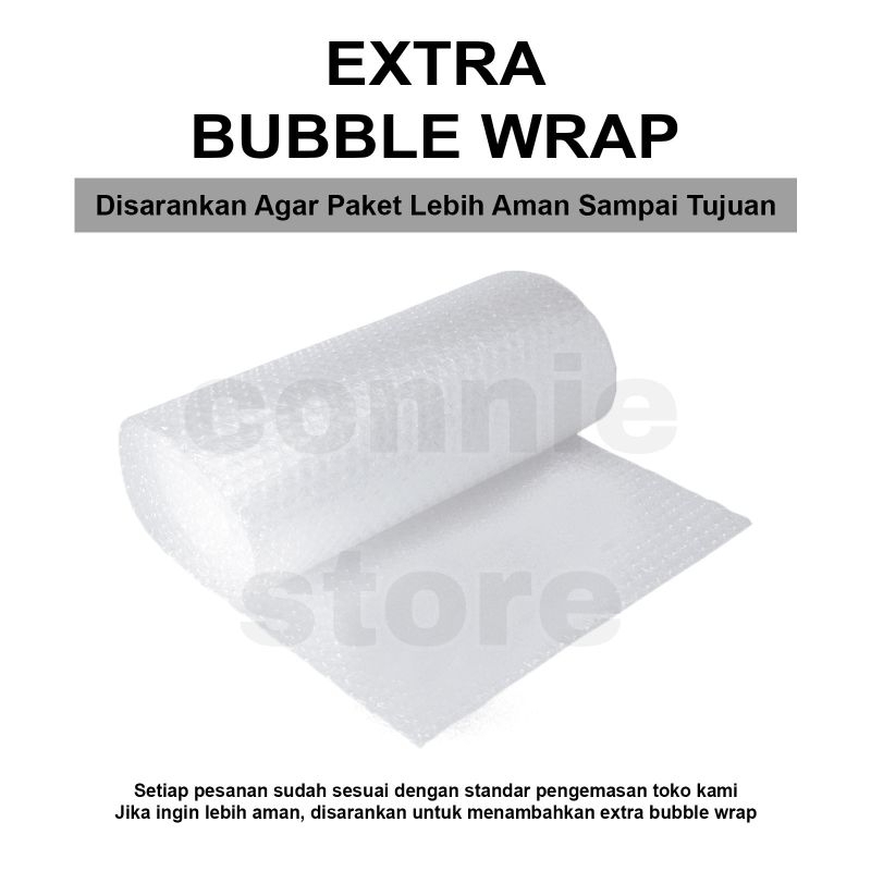 

Extra Bubble Wrap Packing Pengiriman Aman