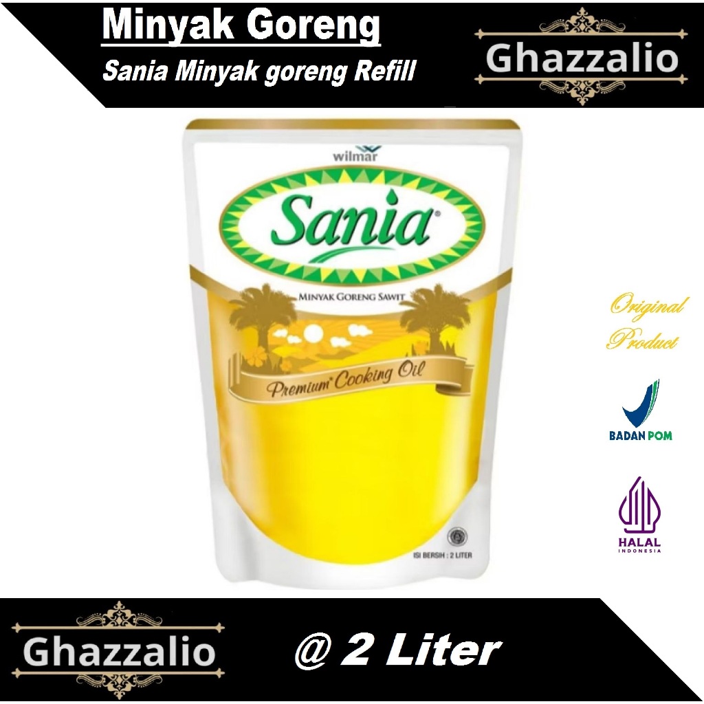 

Sania Minyak Goreng Refill 2 Liter