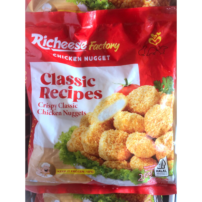 

RICHEESE F NUGGET CLASSIC RECIPES 250g