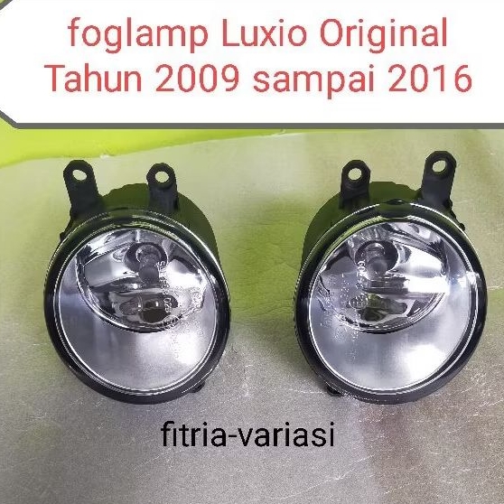 Foglamp Luxio Original Tahun 2009 - 2016