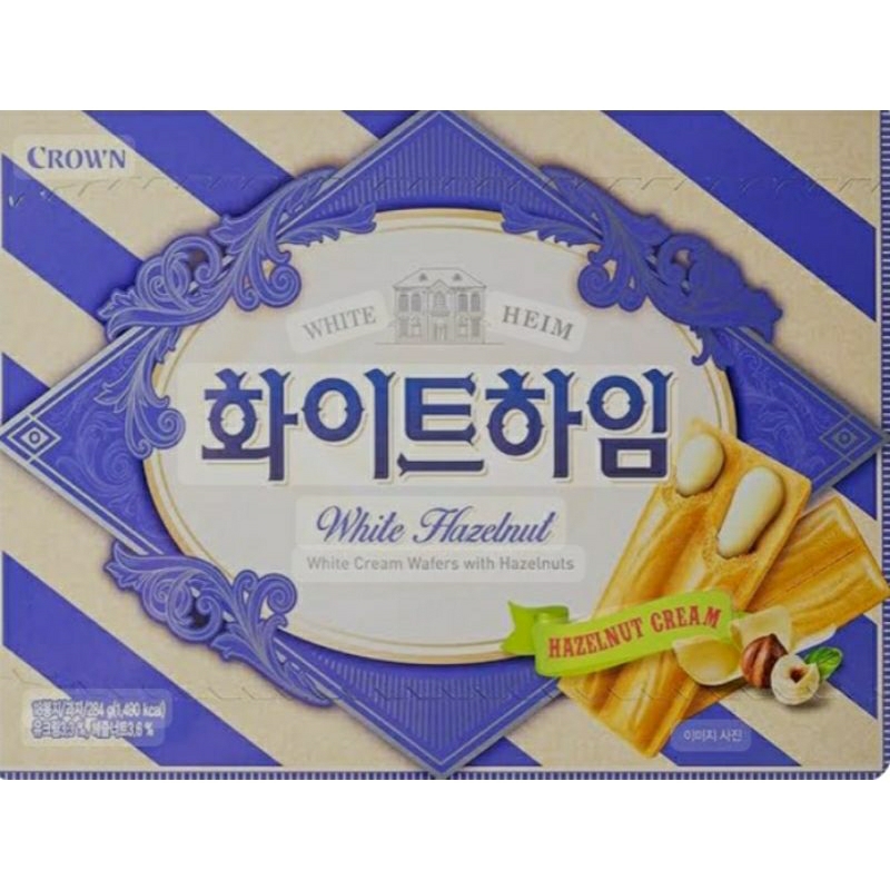 

CrownWaferWhiteHazelnut 47g