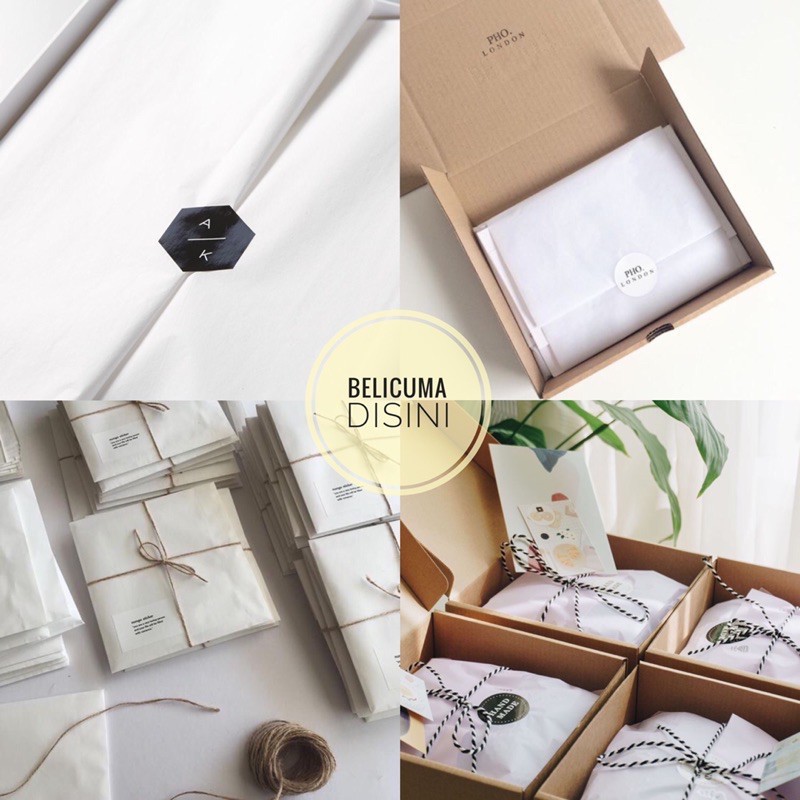 

Kertas Tisu Roti Doorslag Packaging Wrapping Box