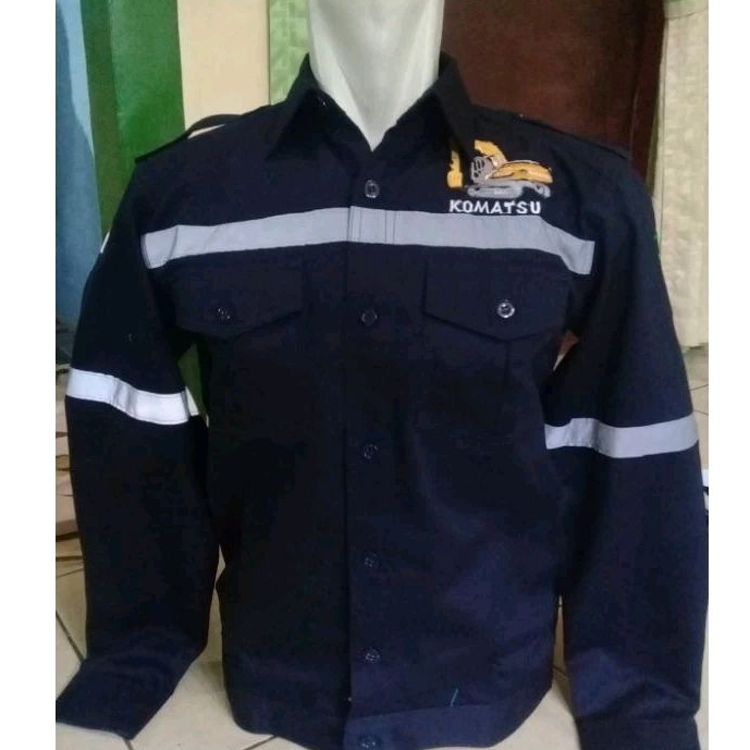 SAFETY PANJANG KOMATSU NAVY