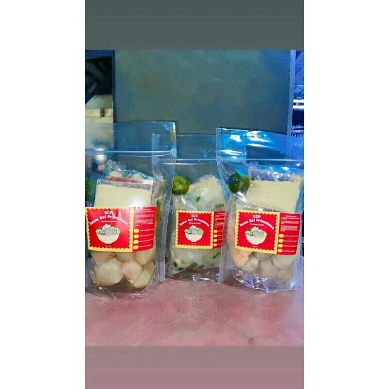 

Baso Aci Ayam Pedas Mix Baciwang Rangu (Beli Min. 4 Pack Gratis 1 Pack)