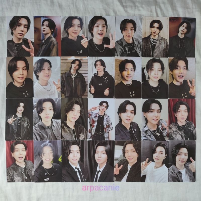 PC SUGA D-DAY THE ORIGINAL AGUST D YOONGI PHOTOCARD OFFICIAL