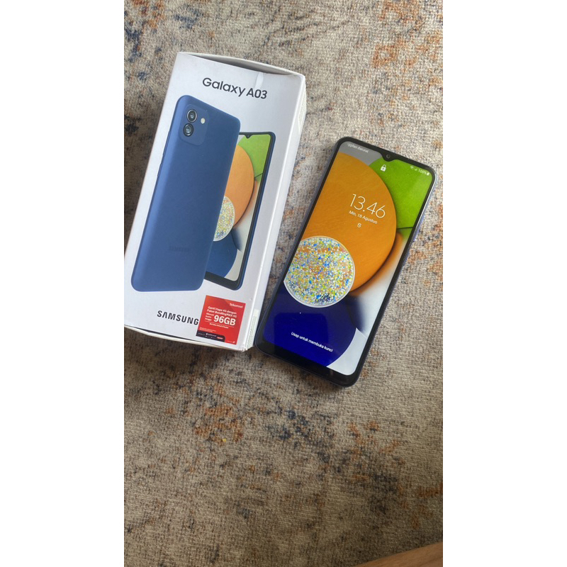 SAMSUNG GALAXY A03 4/128 Gb, Pernah dipakai
