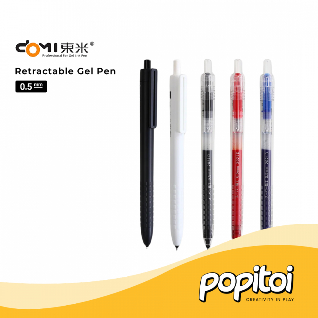 

Domi DM-930 Giant Capacity Gel Pen 0.5 mm Pulpen High