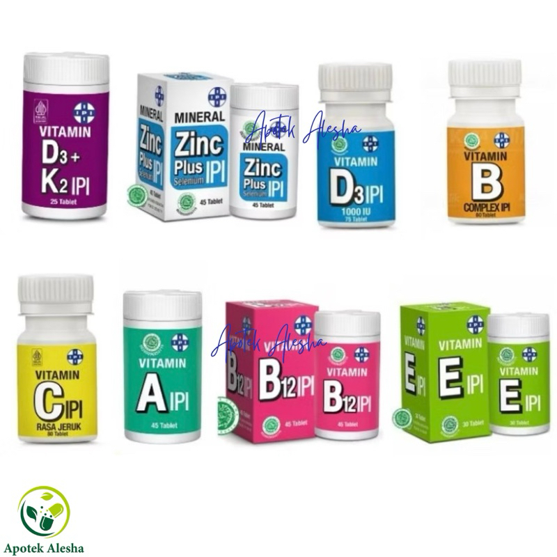 VITAMIN IPI D3 1000 IU | VIT C  | VIT B COMPLEX | MAGNESIUM | ZINC