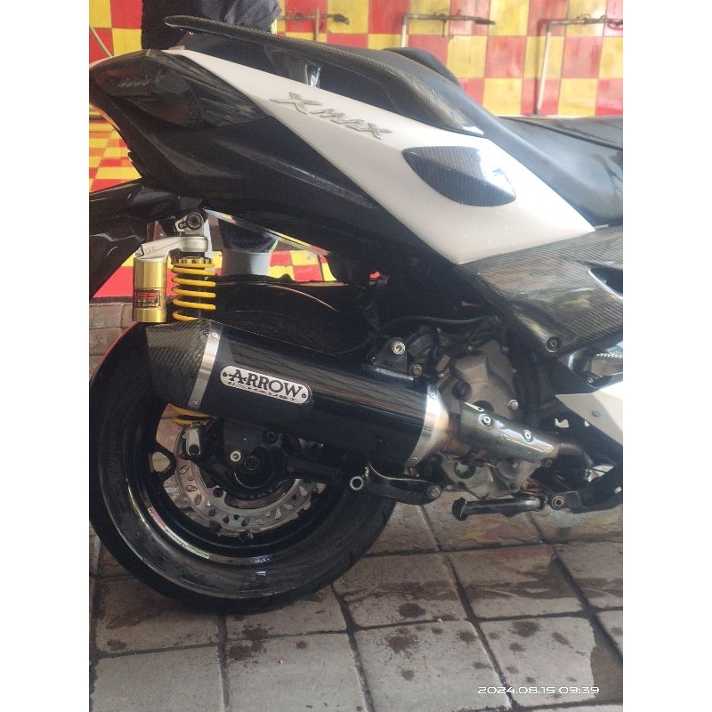 Knalpot arrow original dark urban xmax old