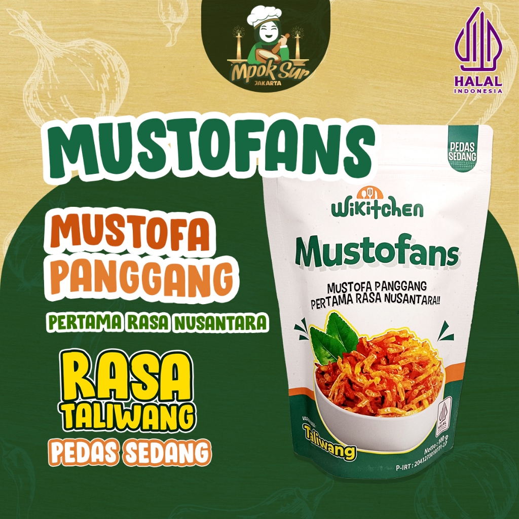 

Mpok Sur - Kentang Mustofa Taliwang Mustofans 100g