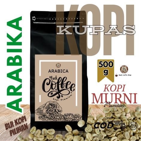 

Kopi Arabika Biji Kupas Pilihan Isi 500gr Green Bean Kopi Kualitas Premium