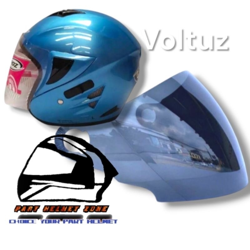 (NDR-1) Kaca helm FOZ Voltuz all Varian || Visor Helm FOZ foltus