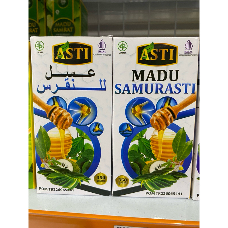 

Madu Samurasti 350g madu Asam Urat Rematik Original Bpom