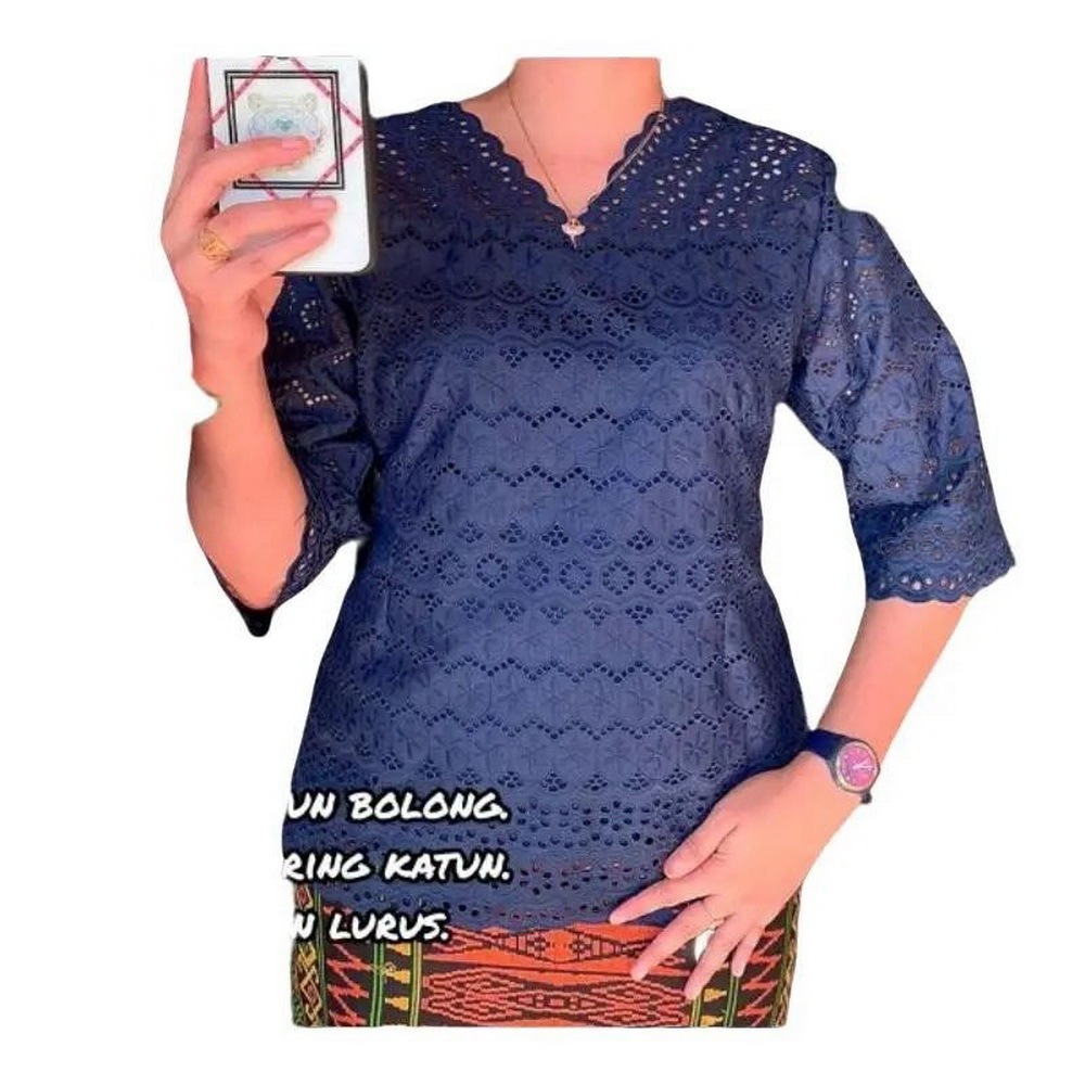 DF BLUS KATUN BANGKOK/BLOUSE KATUN BOLONG V