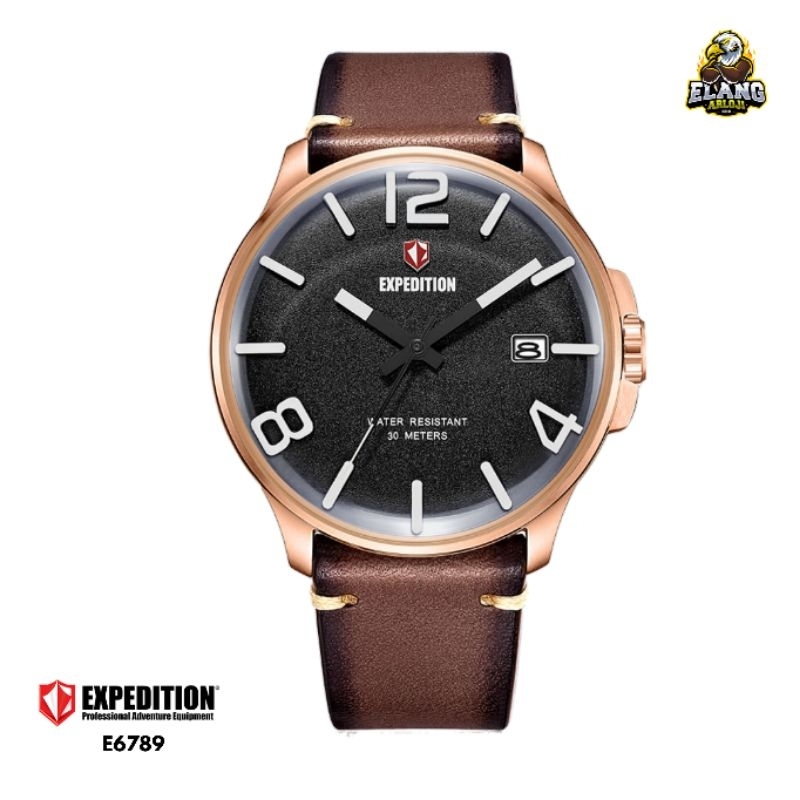 JAM TANGAN EXPEDITION E6789 BROWN ORIGINAL