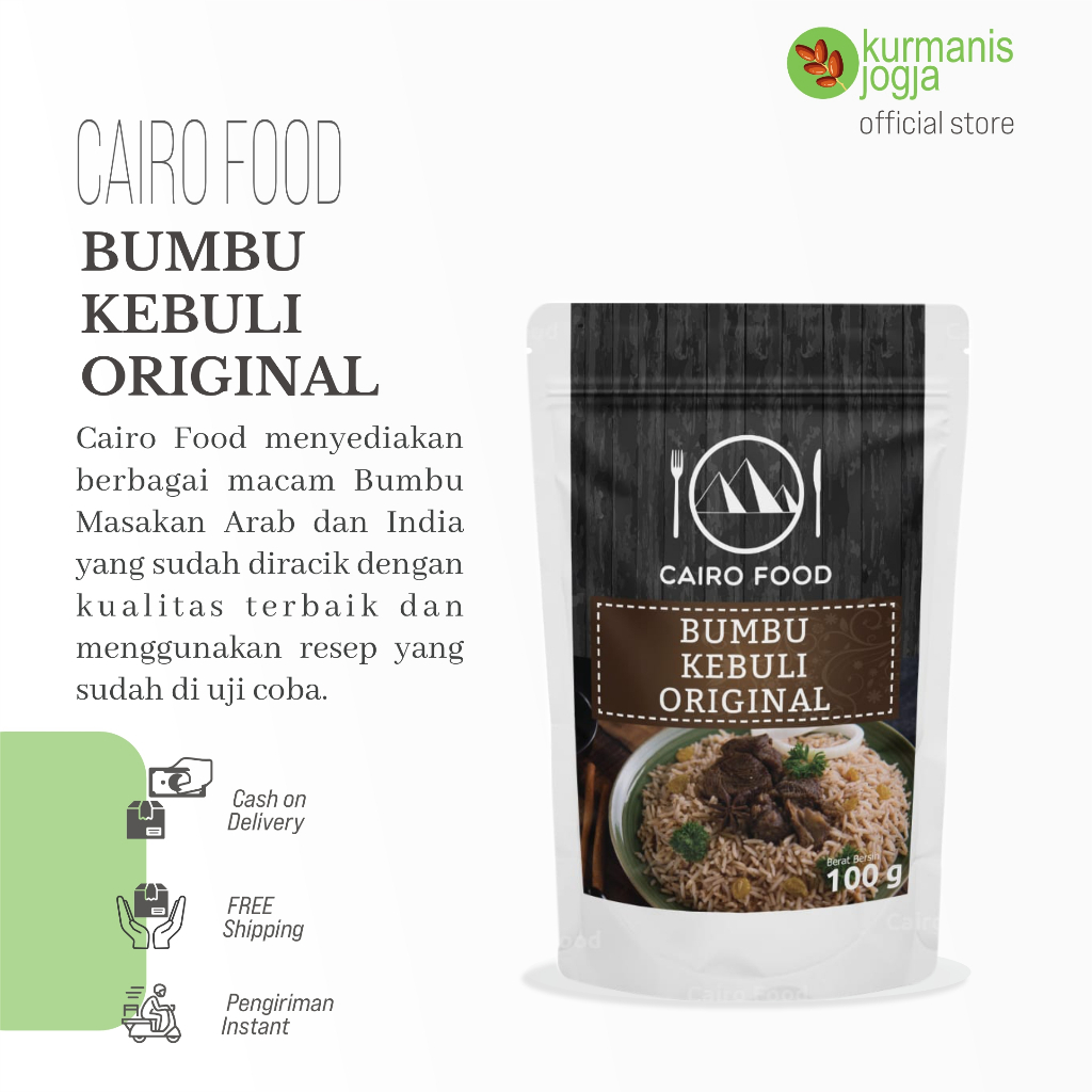 

Bumbu Instan Nasi Kebuli Original Bubuk Rempah Masak Praktis