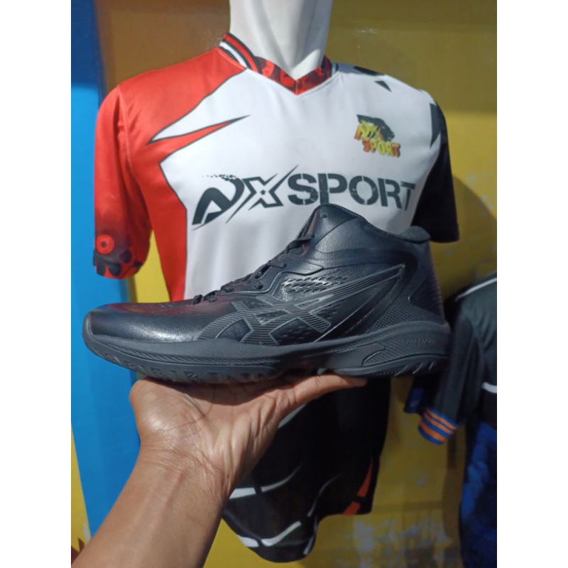 sepatu voli asic gel hop grade ori