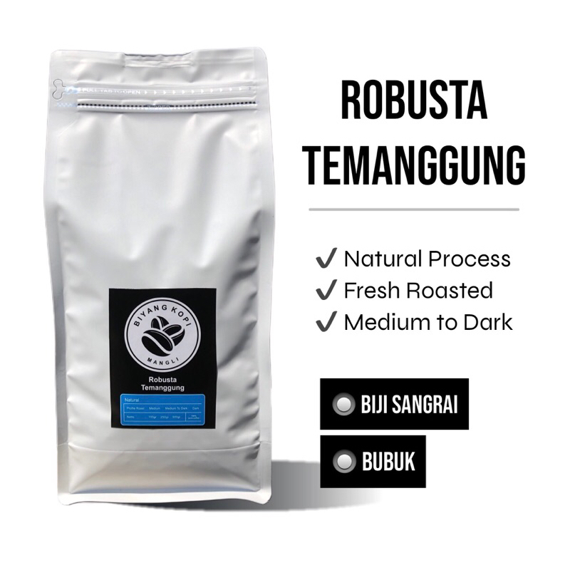 

Kopi Temanggung Robusta - 50 gram