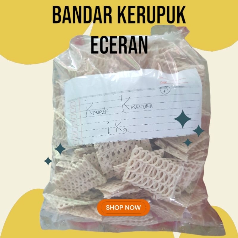 

Kerupuk Kasandra 1kg