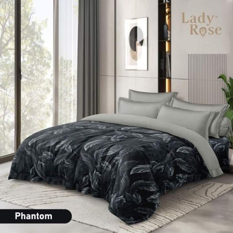 bedcover lady rose ukuran 180×200 100% bedcover lady rose original
