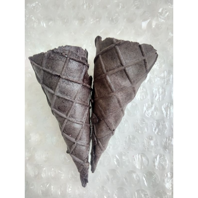 

Waffle Cone Charcoal, Waffle Cone Ice Cream 50 pcs