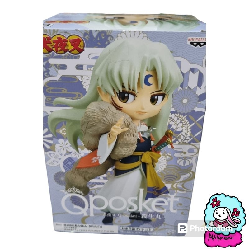 Bandai Qposket Action Figure Inuyasha Sesshomaru (B type)
