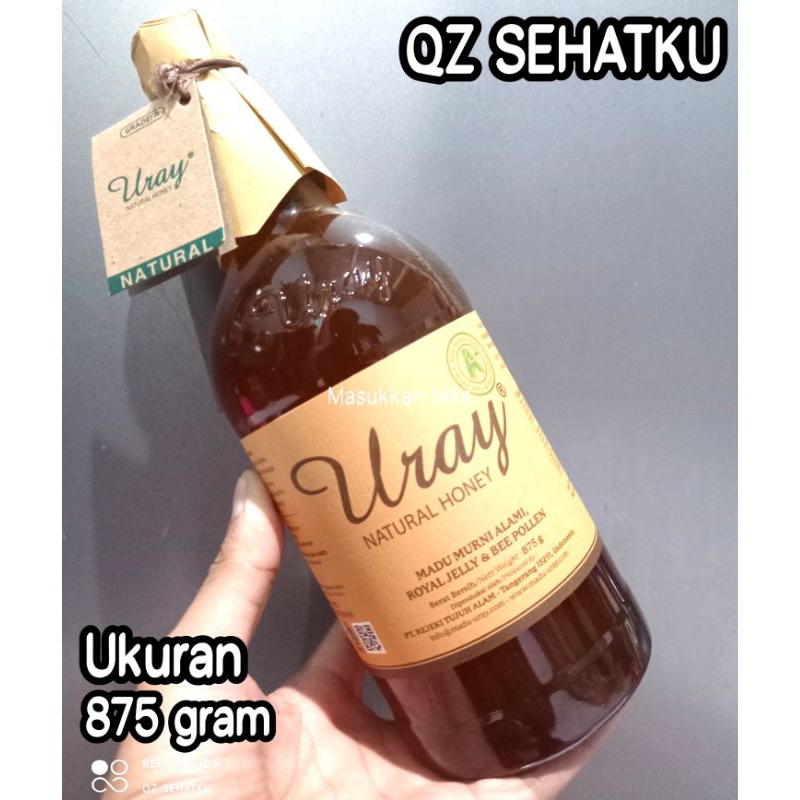 

Madu Uray Natural 875 gram | 450 gram GRADE A [ Harga Sudah Termasuk Packaging Tambahan ]