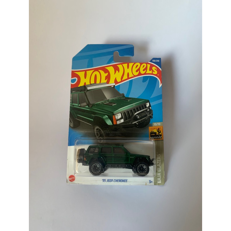 Hotwheels ‘95 jeep cherokee hijau