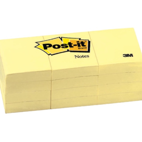 

7MGY97243 3M Post It 65312CY Sticky Notes Yellow Canary