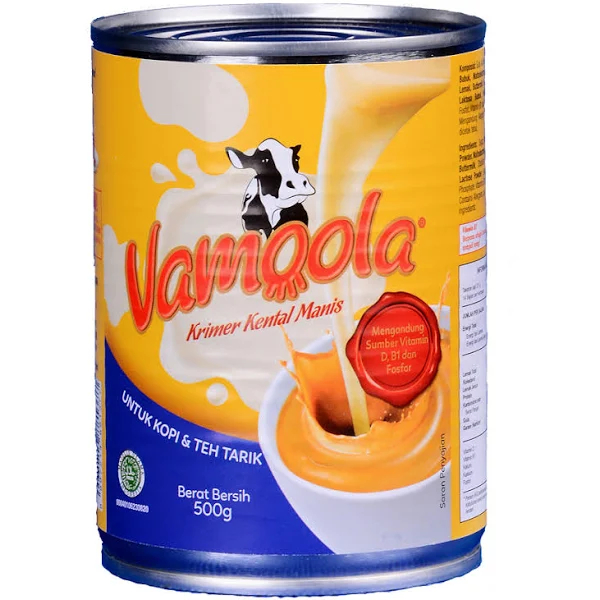 

Susu Kental Manis Vamoola - Pemanis Lezat untuk Minuman dan Masakan
