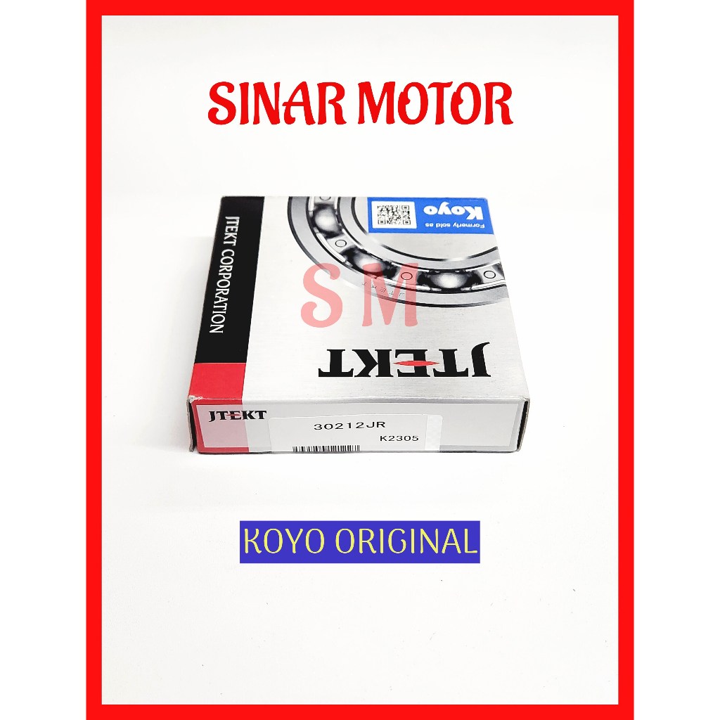 BEARING 30212 KOYO ORIGINAL