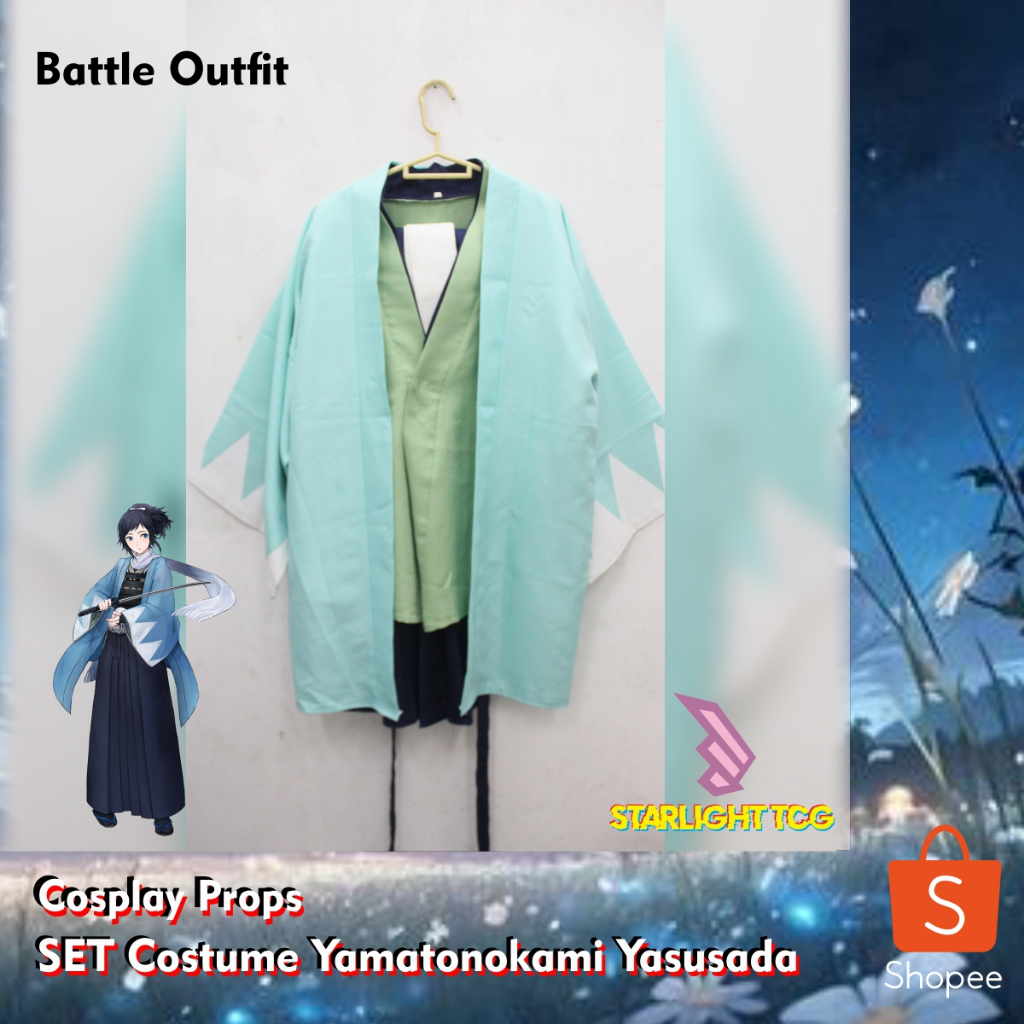 Costume Yamatonokami yasusada Cosplay Full Set -Touken Ranbu Cosplay-