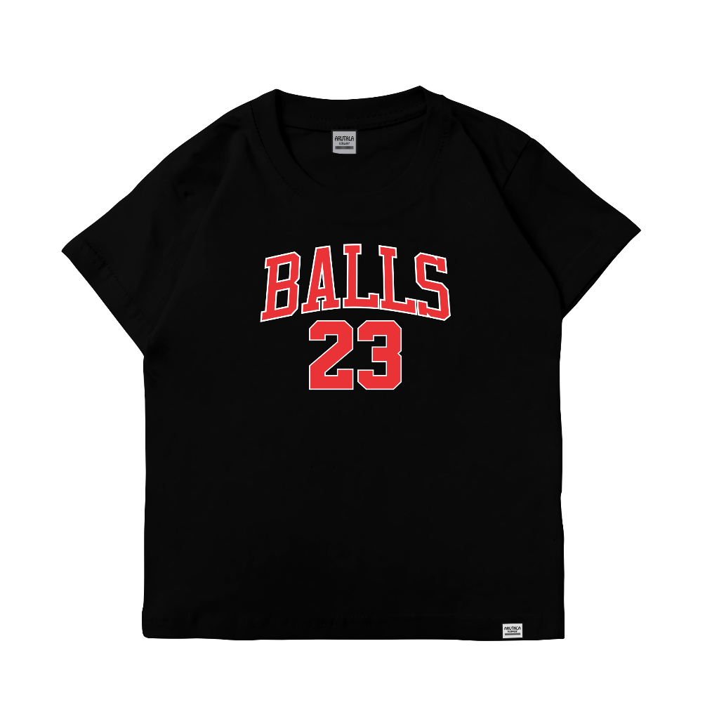 Kaos Anak Laki Laki Perempuan Balls Basic Tee