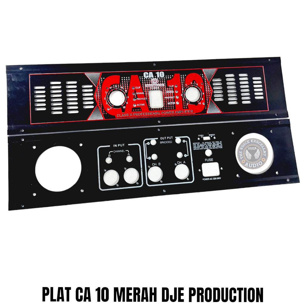 Panel Ca 10 Panel Power Amplifier Tebal Merah