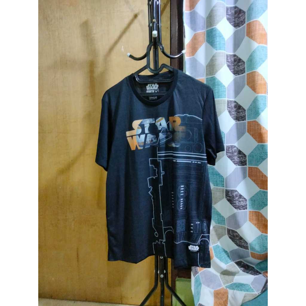 Starwars-Kaos Jersey Starwars Hitam Copyright LucasFilm